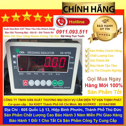 Cân Bộ Chỉ Thị DIGI DS-167SS ABS