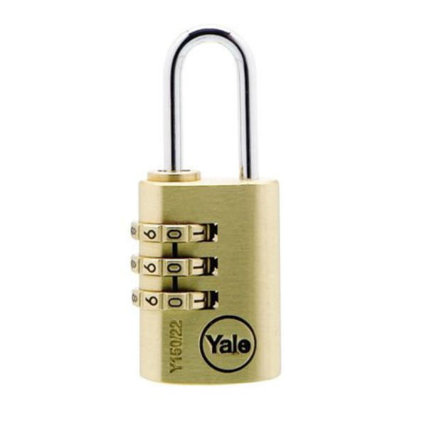 Khóa Bấm Yale Y150/22/120 - Vàng (22mm)