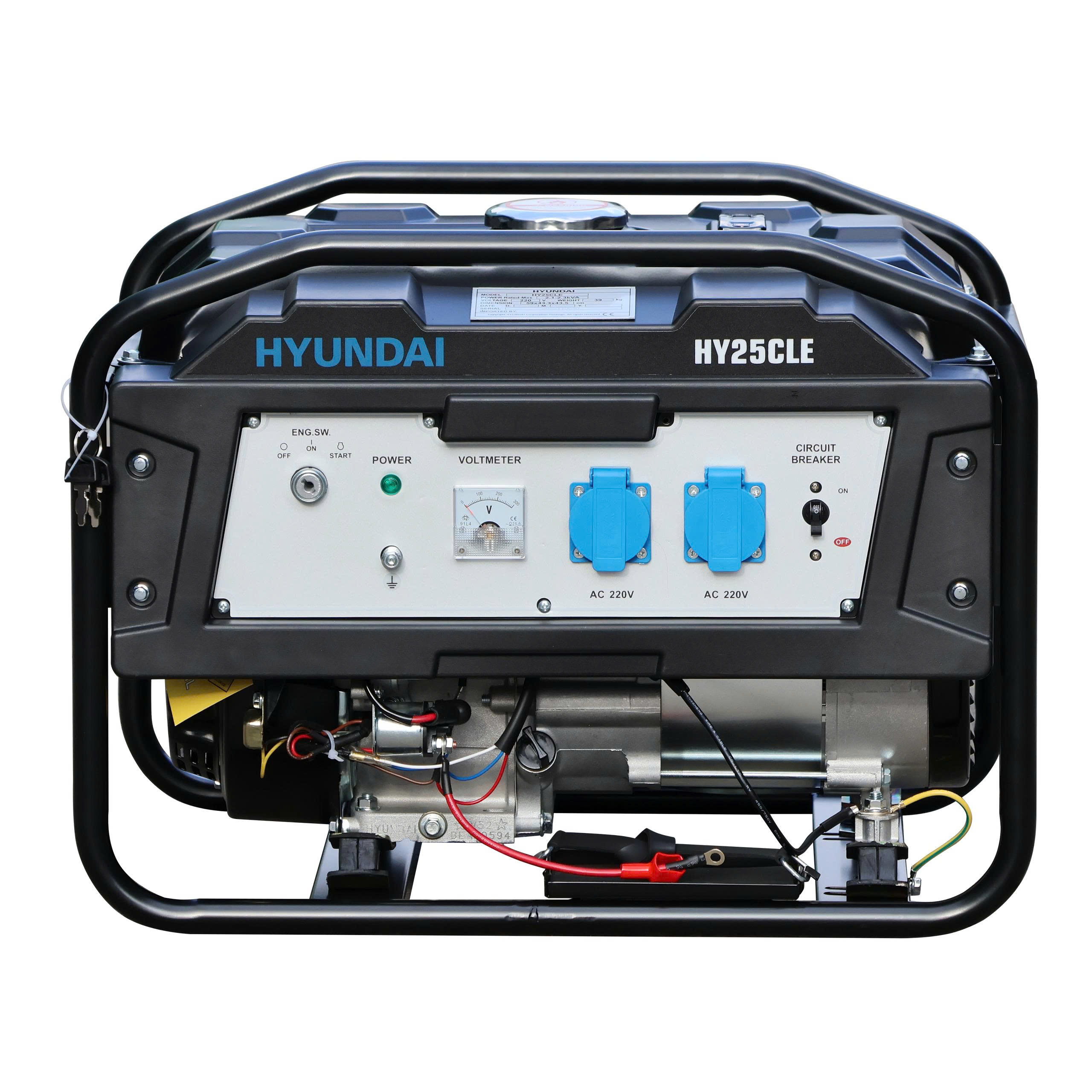 Máy Phát Điện Hyundai Chạy Xăng 2.1 - 2.8KVA (đề nổ) - 2,5kVA - 2,8kVA
