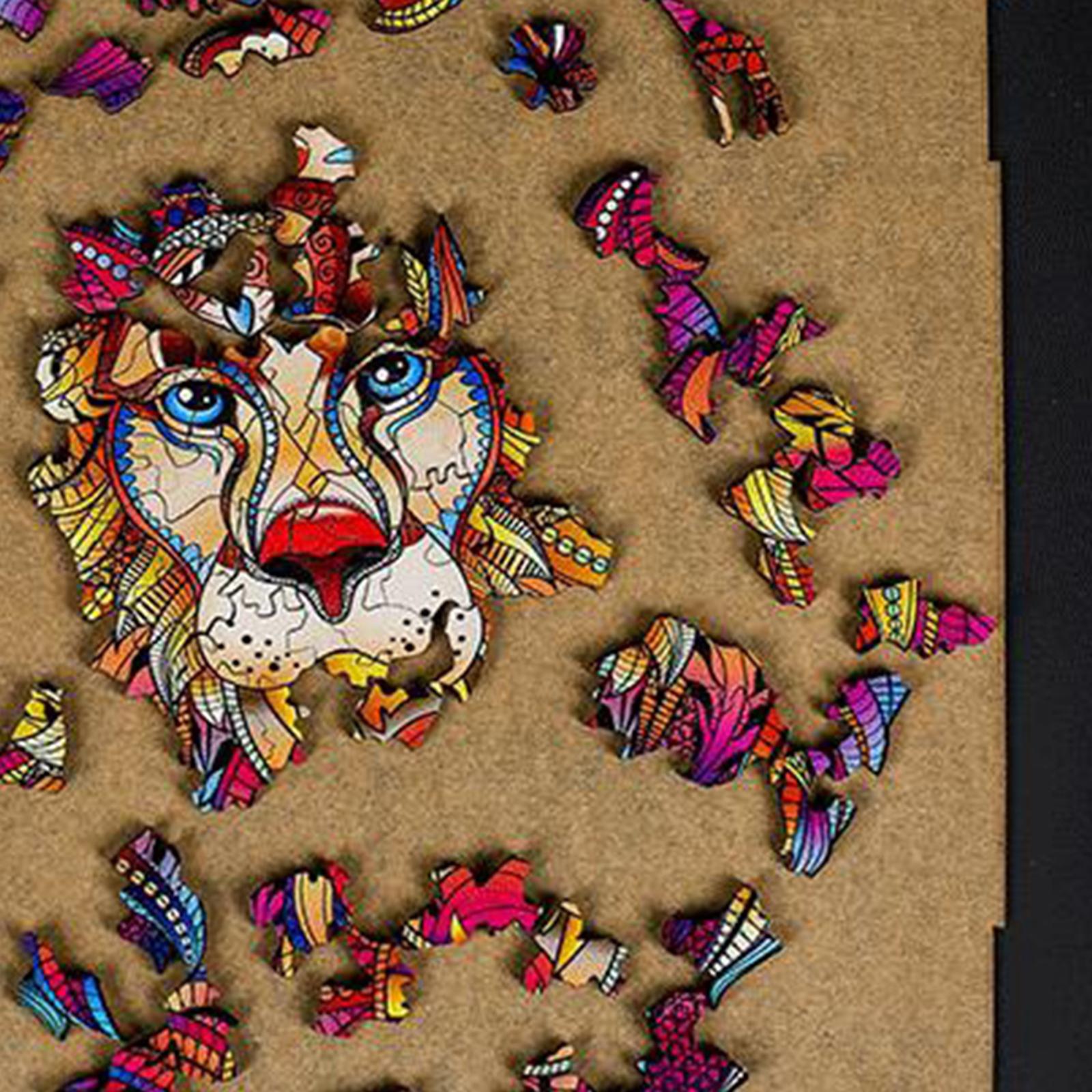 Unique Wooden Jigsaw Puzzles Gift For Adults  Toy