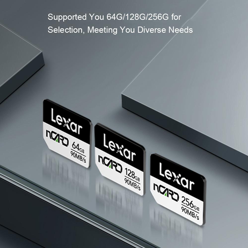 Lexar Micro TF Card 64G/128G/256G 90MB/S Compatible with HUAWEI Mate20/30/P30PRO Mini Portable