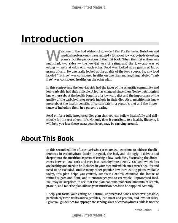 Sách ngoại văn: Low-Carb Diet For Dummies 2nd Edition