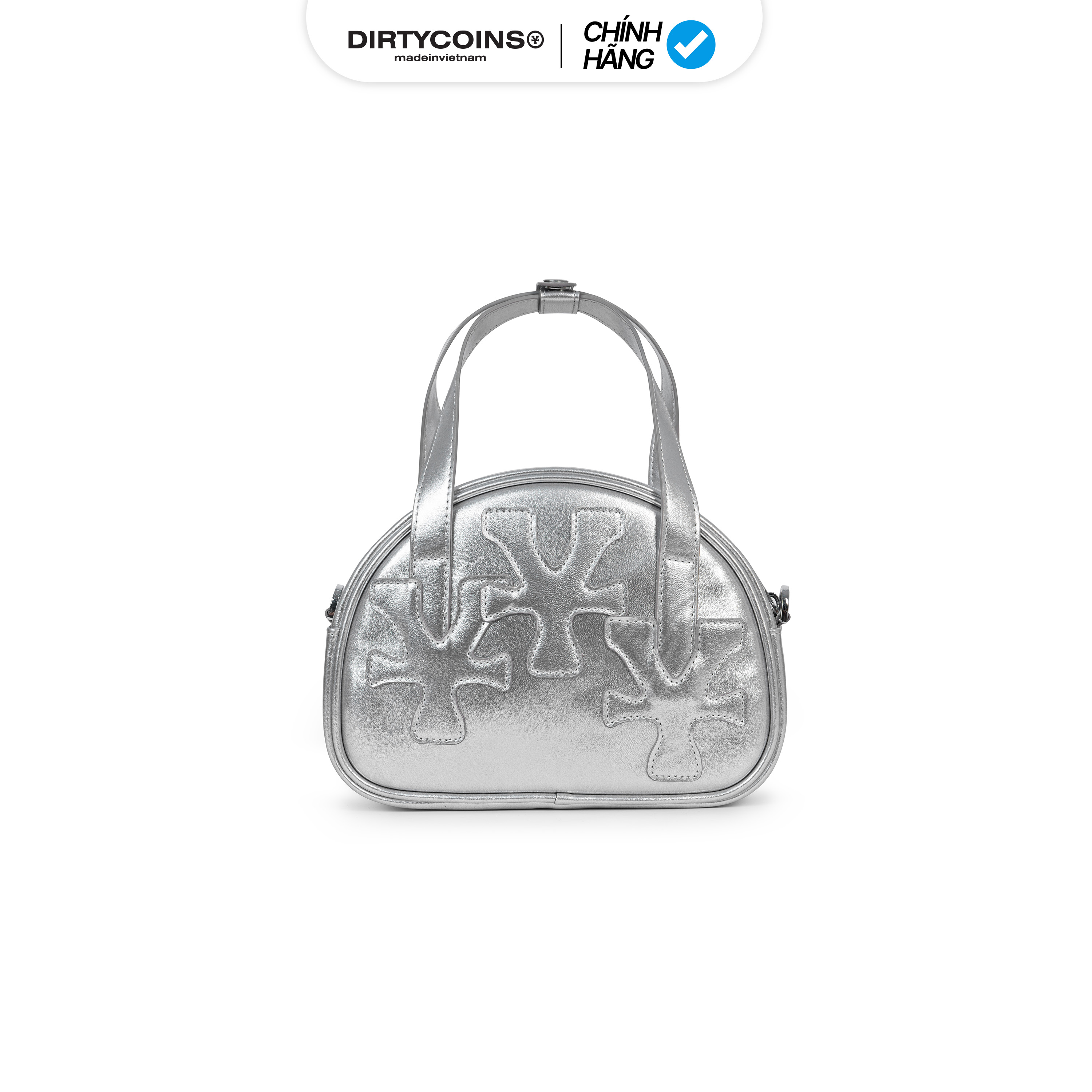 Túi Xách DirtyCoins Mini Bowler Bag Patches ‘Y’ Logo