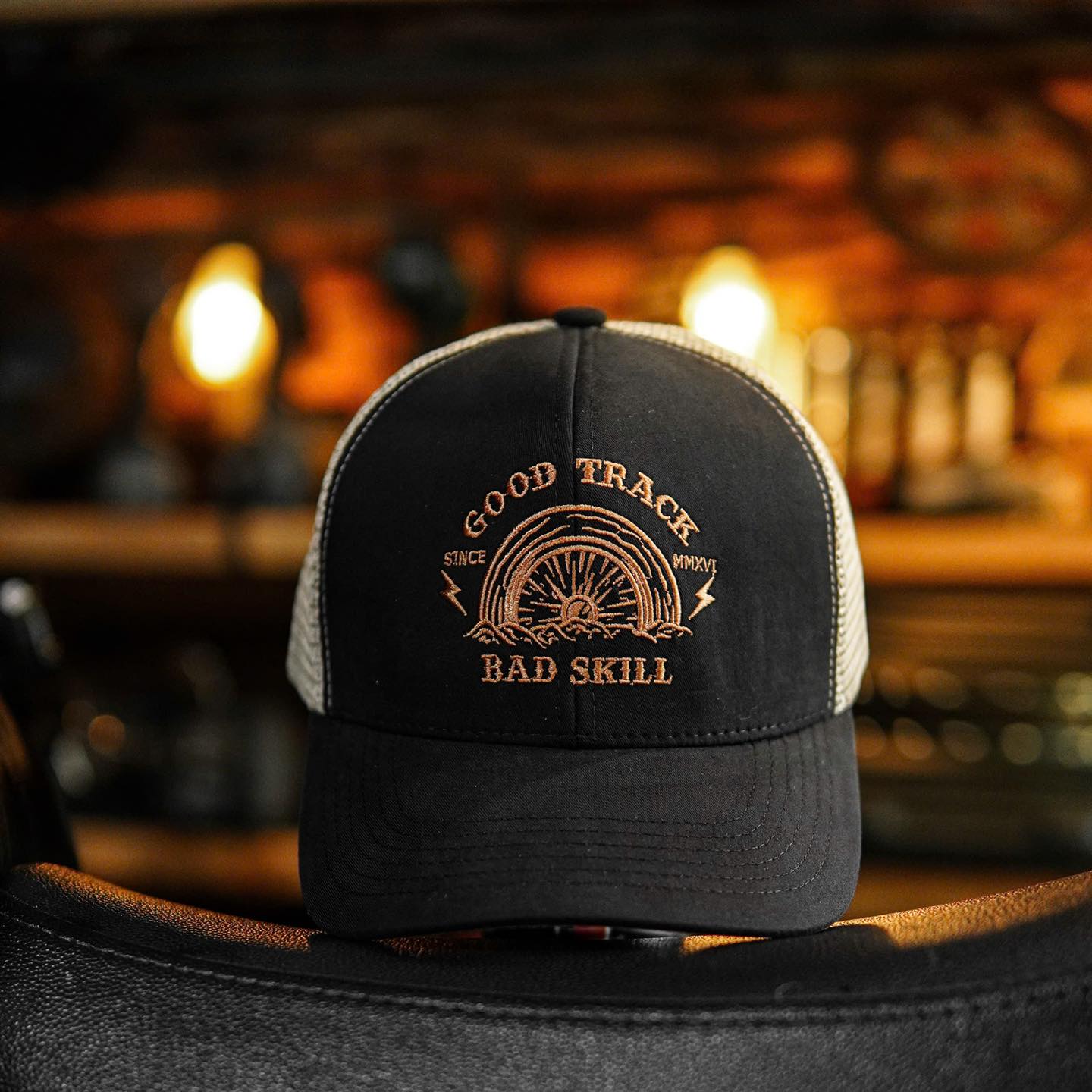 Nón kết, mũ lưỡi trai Badskill vải kaki phối lưới form chuẩn thời trang đường phố siêu đẹp