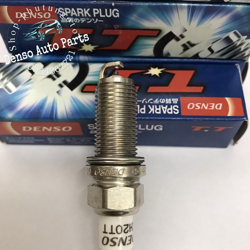Bugi Denso Titanium chân dài mã KH20TT cho xe ôtô Innova-Fortuner-Hilux