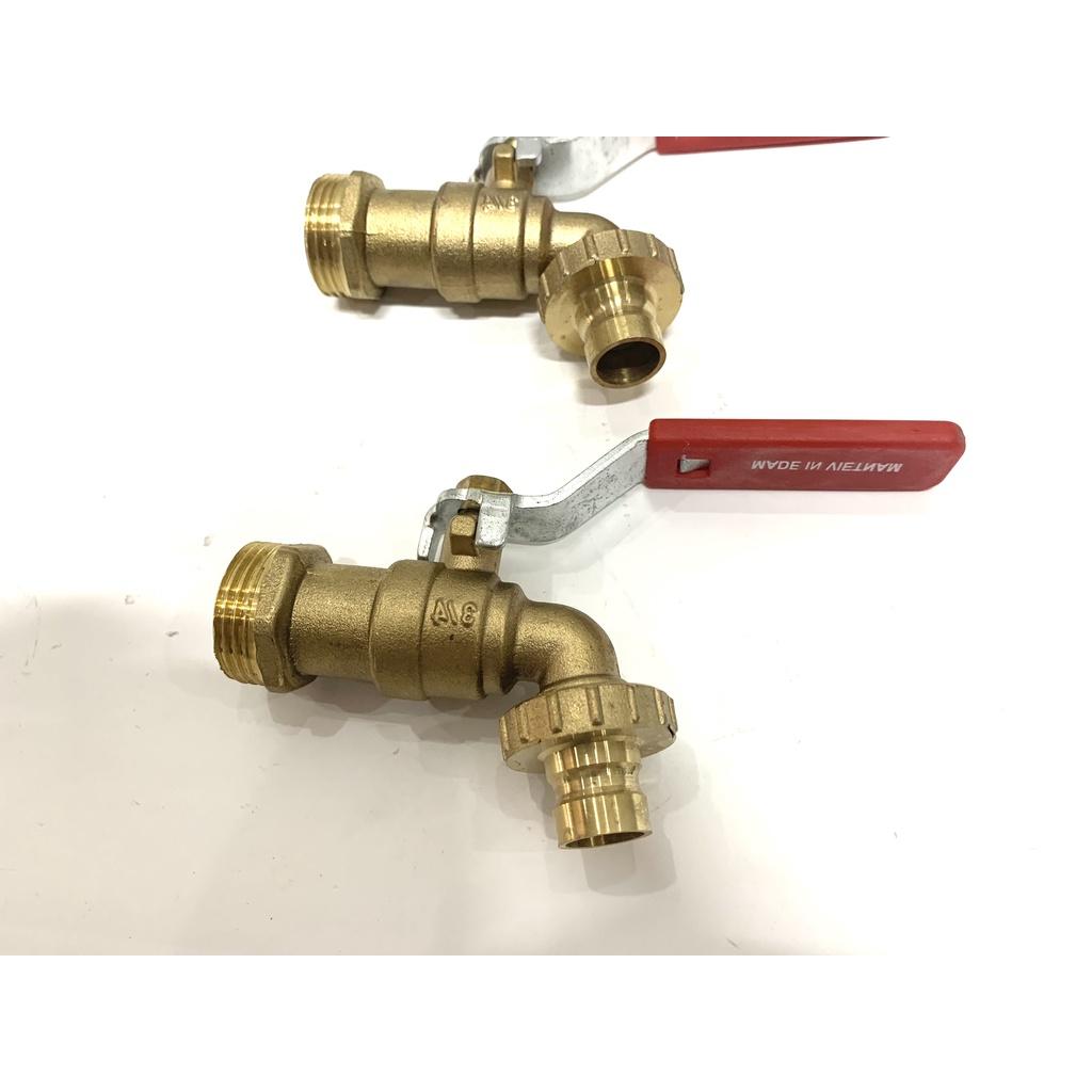 Vòi Hồ Vòi Rửa Tay Vòi Máy Giặt Vòi Máy Giặt đồng TP 21mm và 27mm