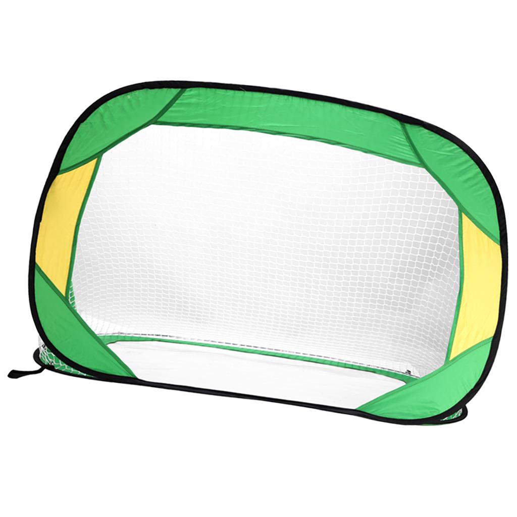 Green Color Folding Portable Football Gate Net Goal Soccer Practice Kit