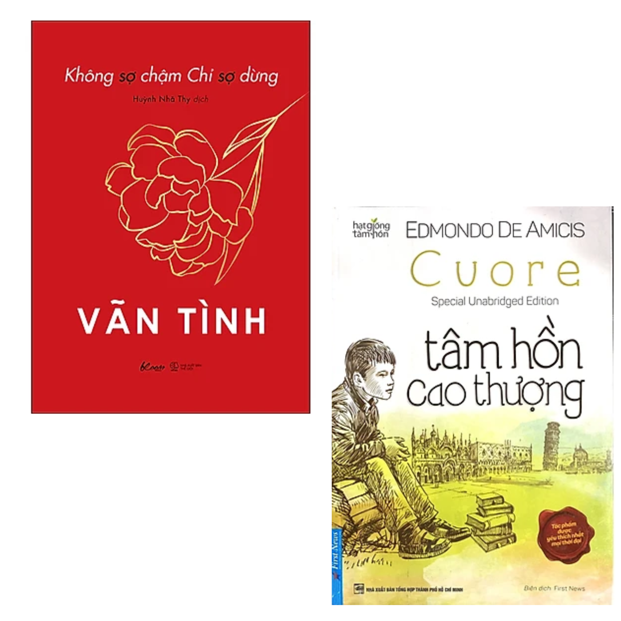 Combo 2 cuốn sách Nghệ Thuật Sống Đẹp : Tâm Hồn Cao Thượng + Không Sợ Chậm Chỉ Sợ Dừng