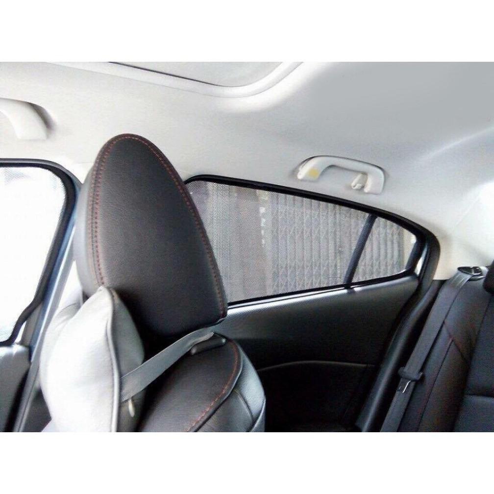 Chắn nắng cửa xe  dành cho HONDA CITY 2021-2020, bộ rèm chắn nắng vải lưới gắn nam châm hút