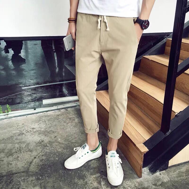 Quần kaki basic pant vải mềm mịn