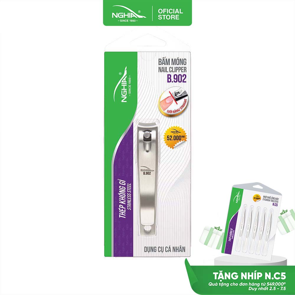 Bấm Móng Kềm Nghĩa B-902