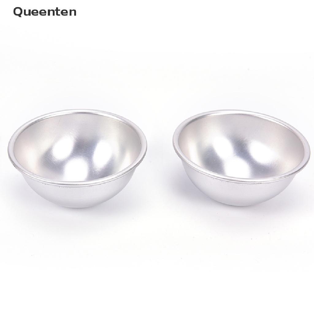 Queenten Kitchen Sphere Bath Cake Pastry Mould Bomb Mold Pan Tin Baking 3D Aluminum VN