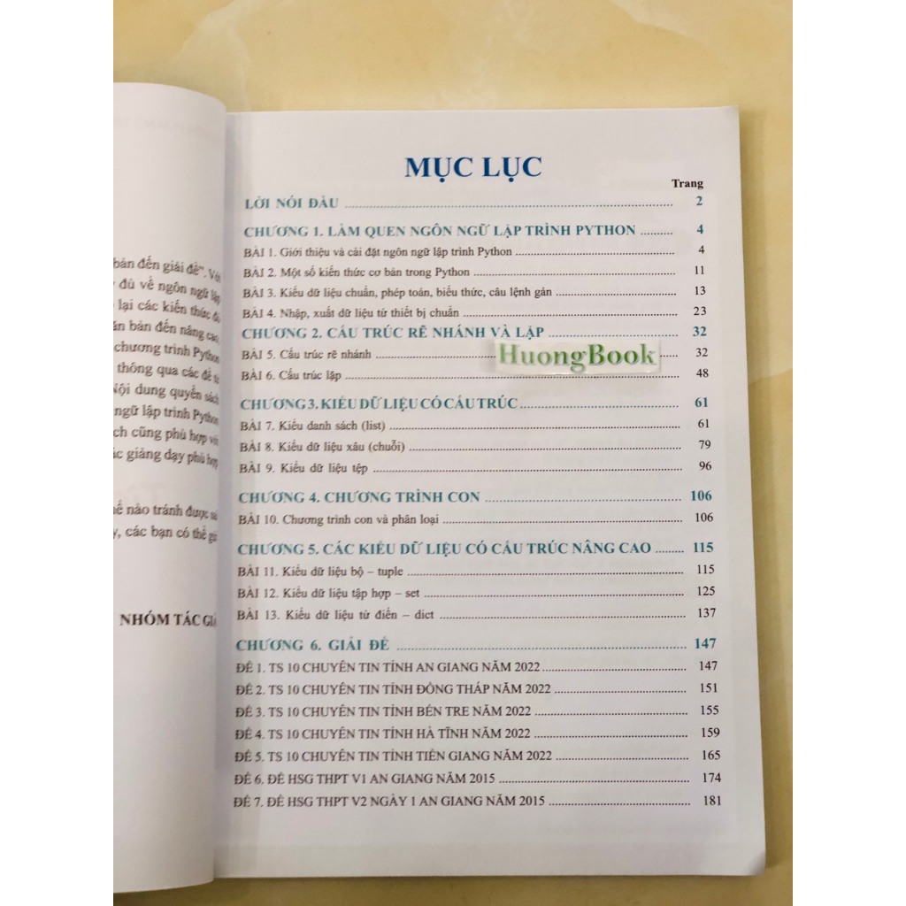 Sách - Python Từ cơ bản đến giải đề (PV)