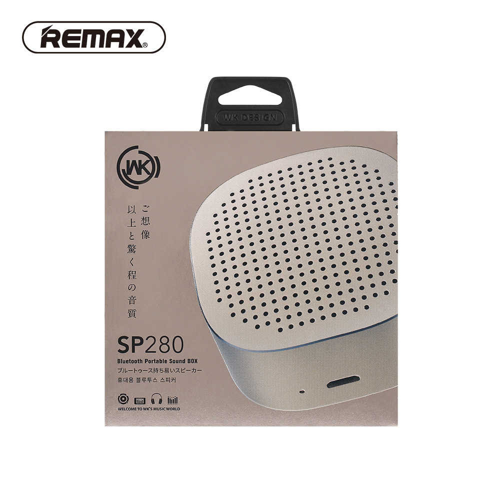 Loa Bluetooth Remax SP280 Mini Speaker Vỏ Nhôm Di Động Siêu Nhỏ Gọn - Hàng Nhập Khẩu