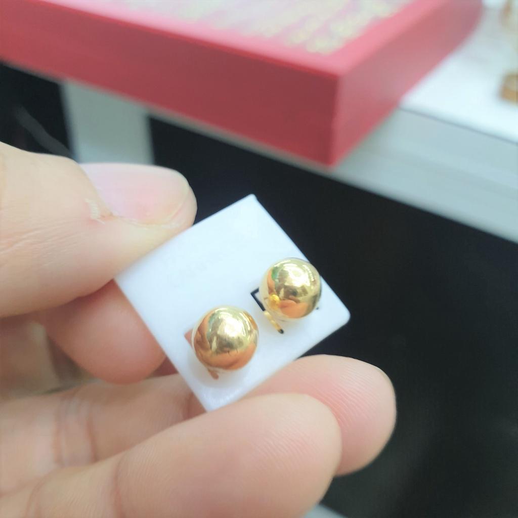 Bông Tai Kiểu Bi Khít-Dùng lâu dài tắm rửa thoải mái không phai