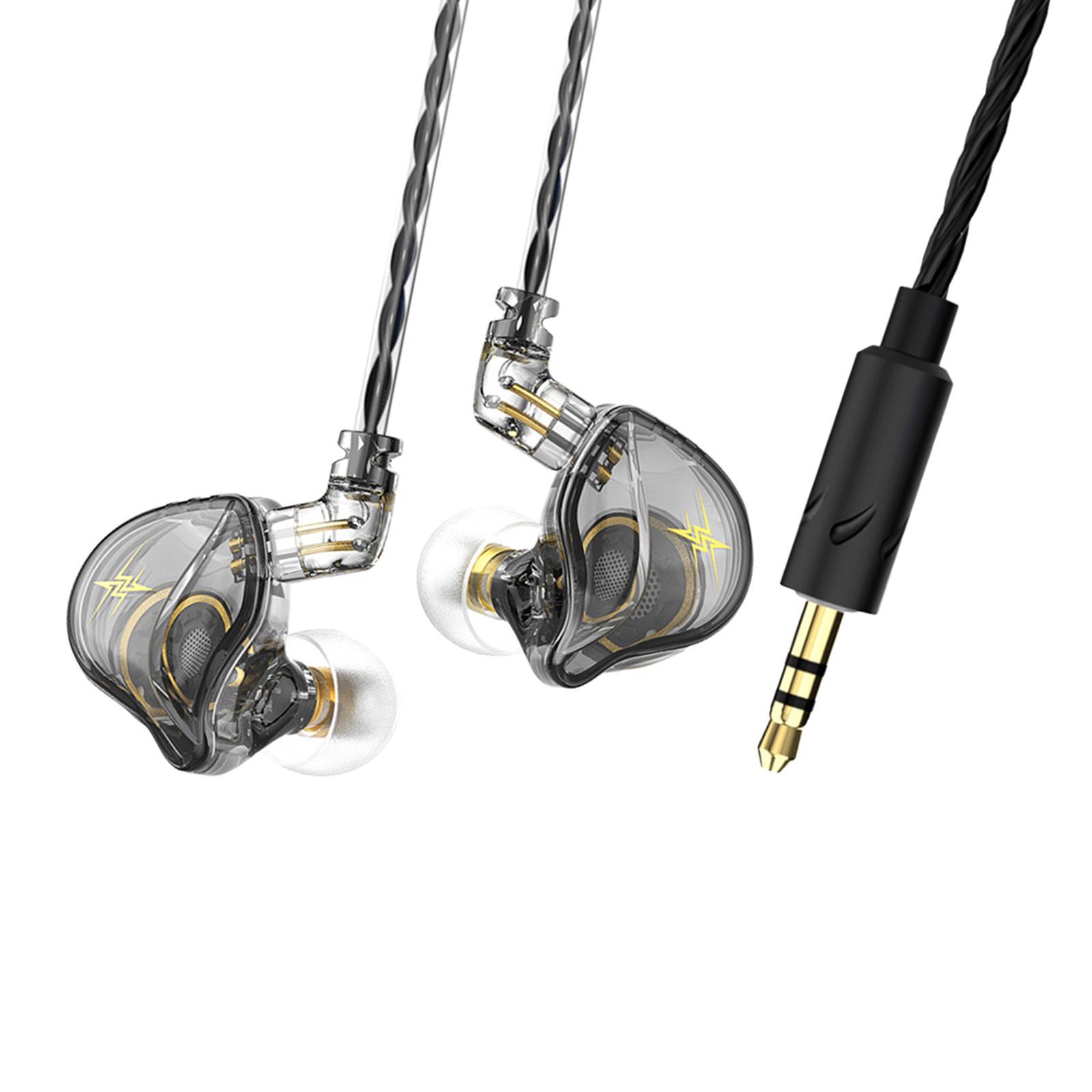 ZXT Wired Earbuds Earphone , HiFi Bass Headphones in Ear Noise Cancelling Magnetic Coil Sport Headset for Sports Hiking Gym Mobile Phones PC