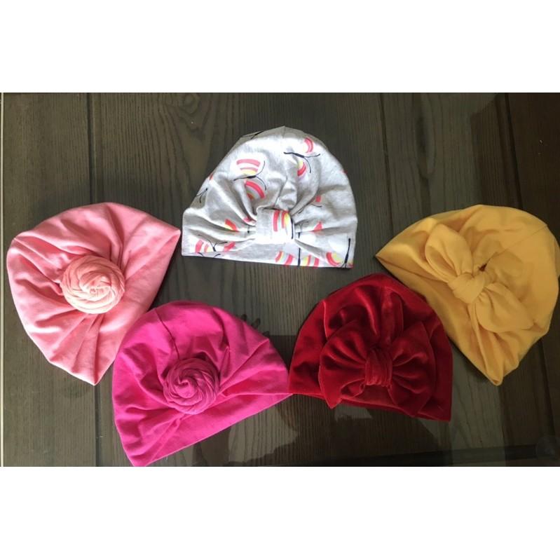 combo 10 mũ turban được chọn màu,