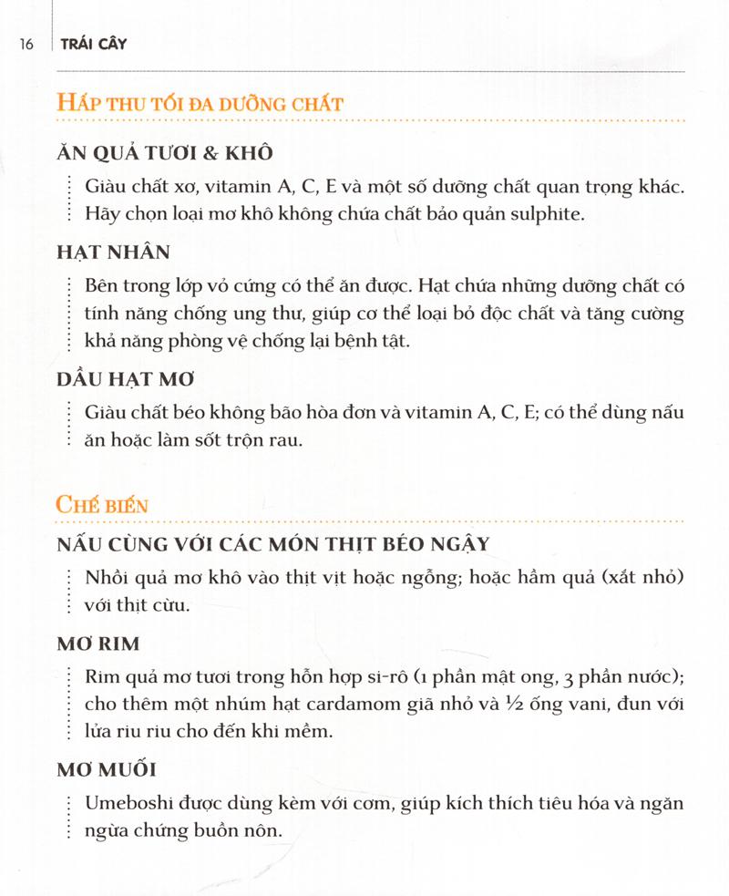 Sách Dinh Dưỡng Chữa Bệnh - Trái Cây (Tái Bản)