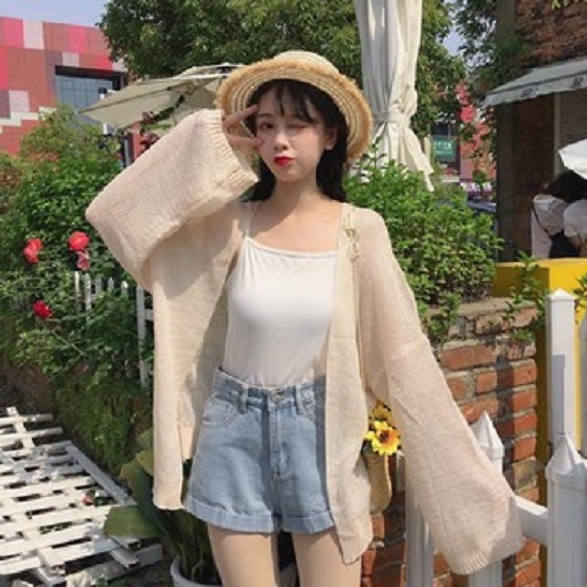 Áo khoác len CADIGAN mỏng NHẸ NHÀNG NỮ TÍNH, HỢP THỜI TRANG