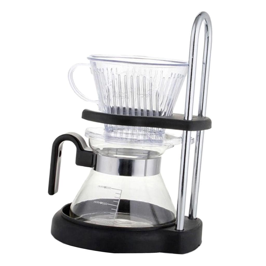 Filter Bowl Suit Drip Resin Pot Pour Over Coffee Maker With Cloth Filter