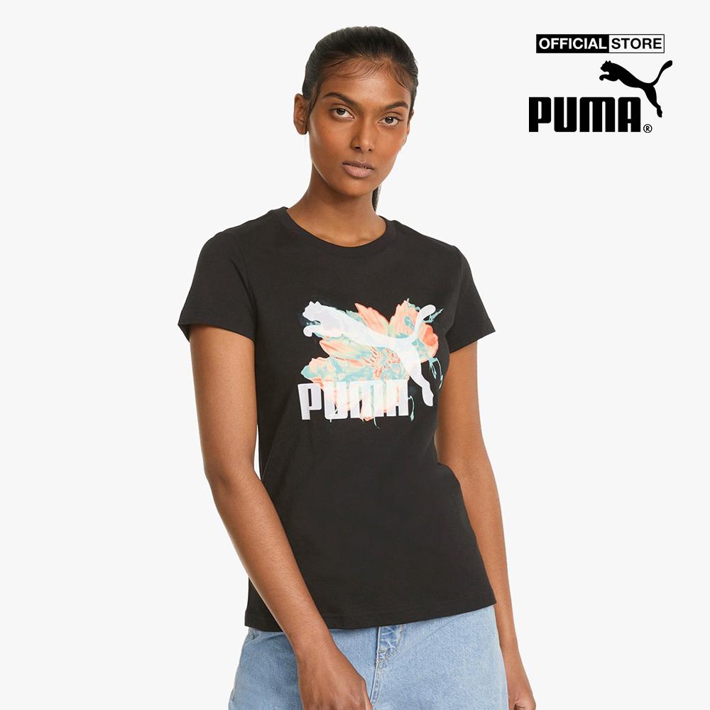 PUMA - Áo thun nữ tay ngắn HF Graphic 533543-01