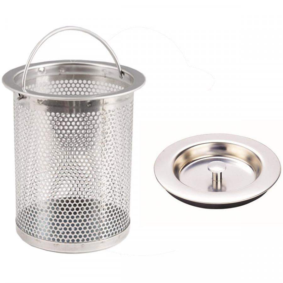 Bộ lọc rác bồn rửa chén inox dễ dàng thay thế cho gia đình - GDHN Loại Tốt