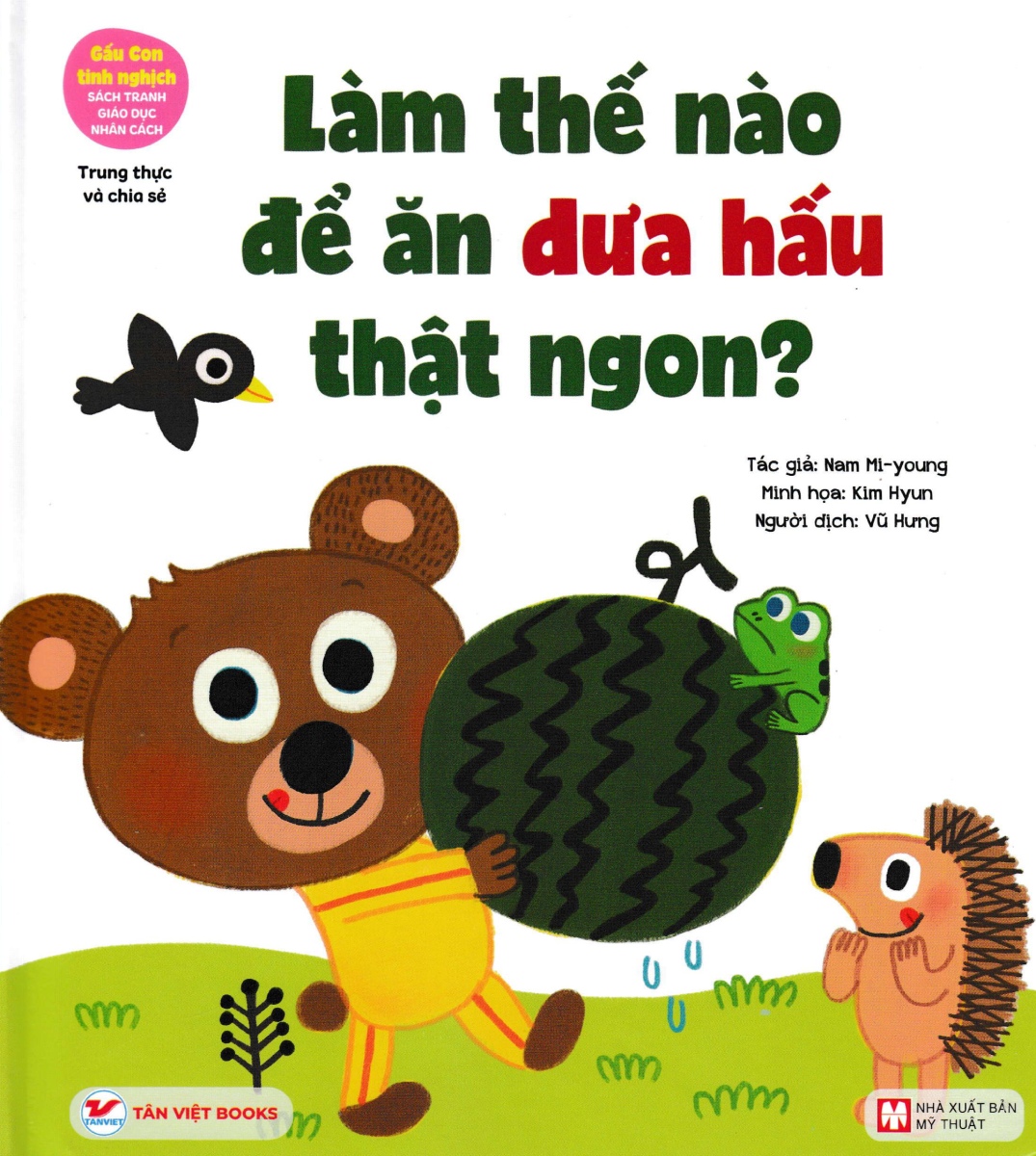 Gấu Con Tinh Nghịch: Làm Thế Nào Để Ăn Dưa Hấu Thật Ngon? - Trung Thực Và Chia Sẻ _TV