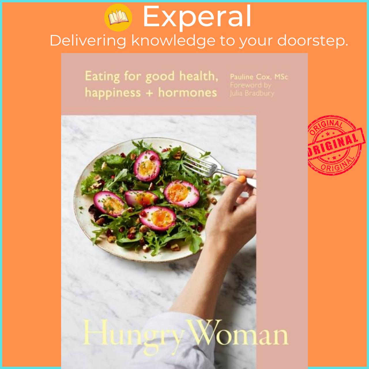 Sách - Hungry Woman - Eating for good health, happiness and hormones by Pauline Cox (UK edition, hardcover)