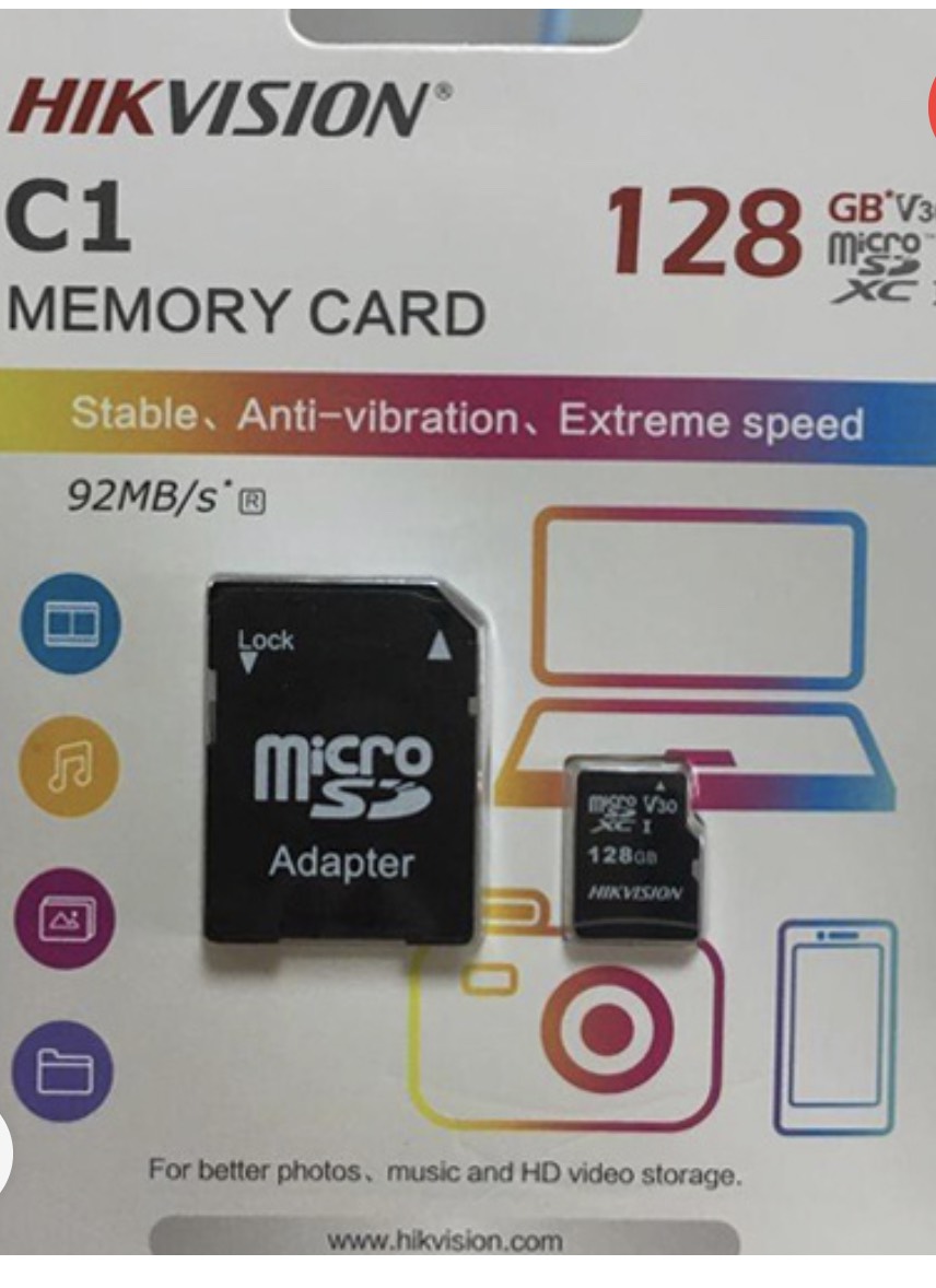 Thẻ nhớ HKVISON 128GB-Hàng chính hãng