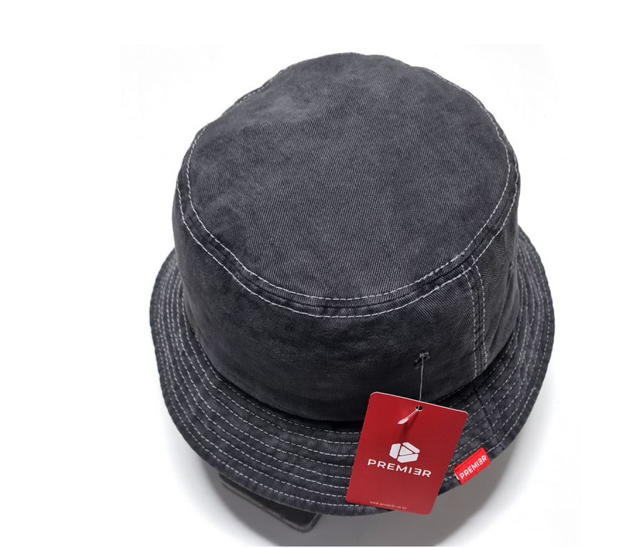 PREMI3R Mũ xô Nón Premier Denim Bucket Hat Mũ lưỡi trai phong cách hàn quốc nón thương hiệu chính hãng  피그먼트 버킷햇  D프레임 벙거지 프리미어