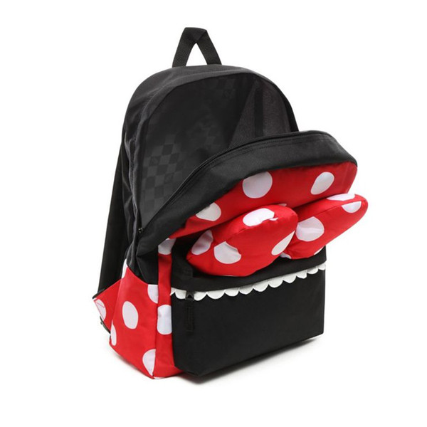 Balo Vans x Disney Minnie Realm Backpack Racing Red - VN0A3UHKIZQ