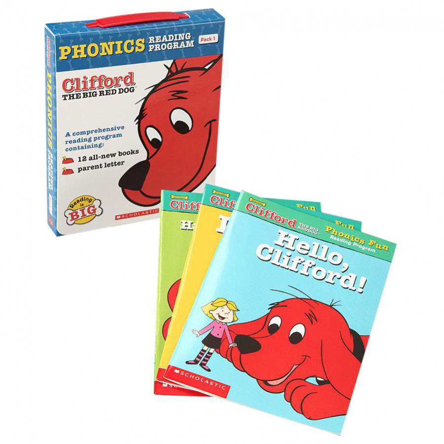 [Hàng thanh lý miễn đổi trả] Clifford Phonics Fun Pack 1 - Paperback