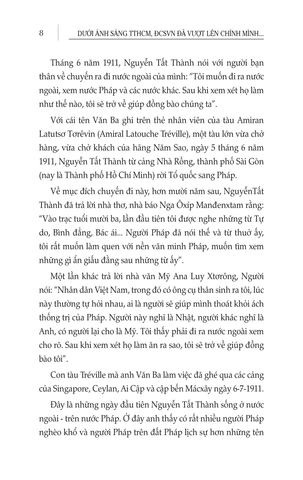 Dưới Ánh Sáng Tư Tưởng Hồ Chí Minh Đảng Cộng Sản Việt Nam Đã Vượt Lên Chính Mình Để Làm Nên Lịch Sử