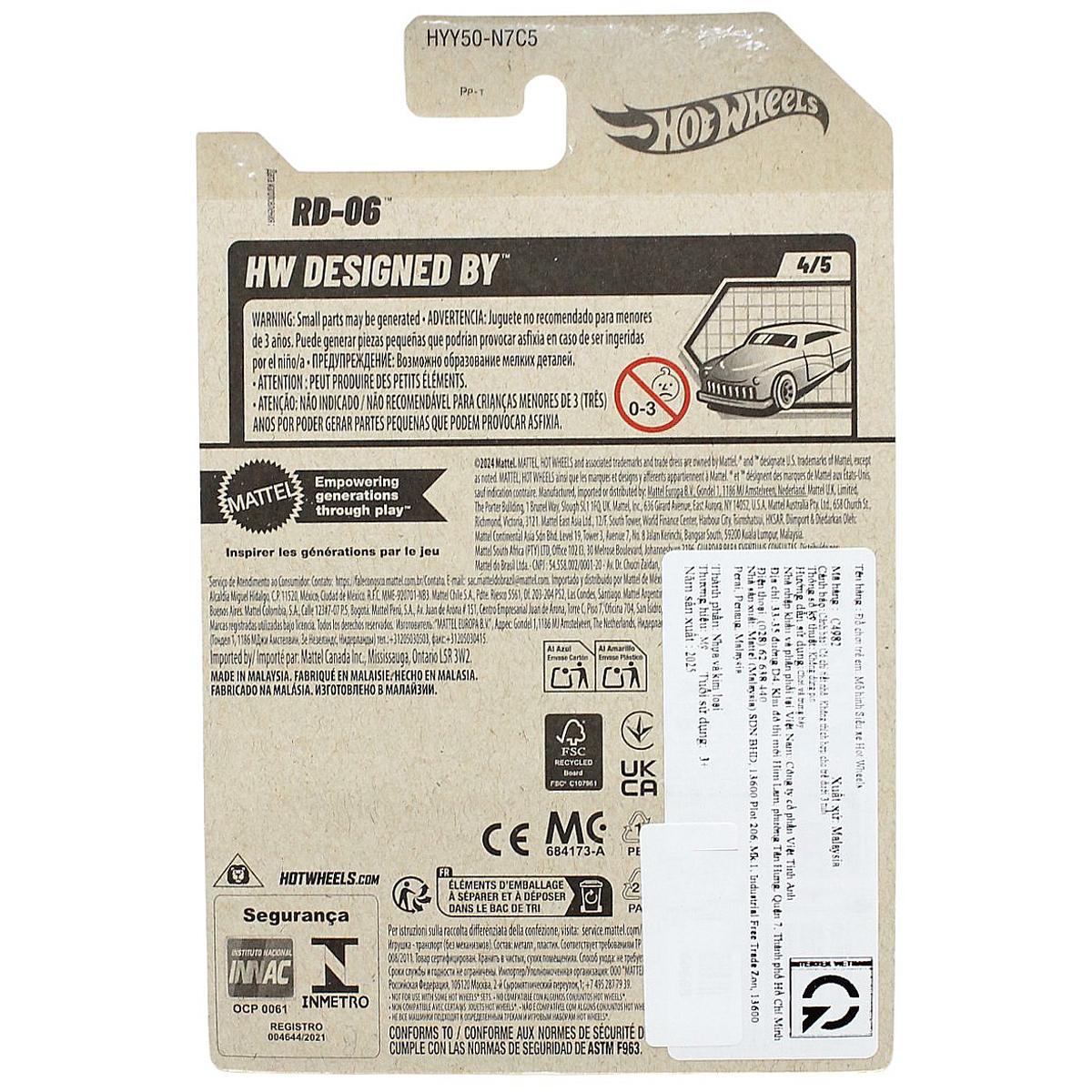 Siêu Xe Hot Wheels C4982 - 105/250 - RD-06