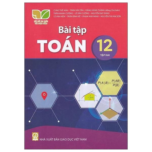 Sách Giáo Khoa Bài Tập Toán 12 - Tập 2 (Kết Nối) (Chuẩn)