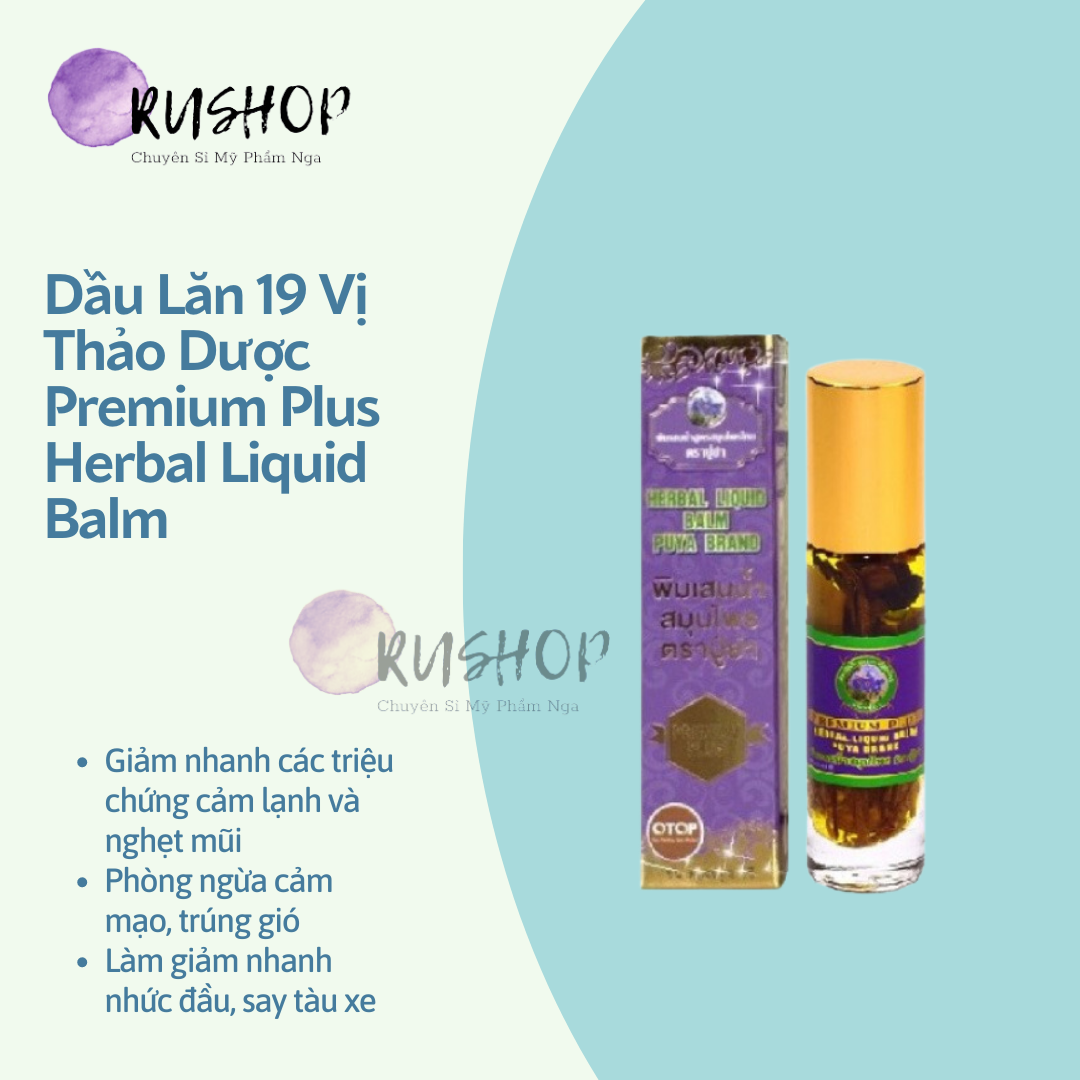 Dầu lăn OTOP 19 vị thảo dược Thái Lan