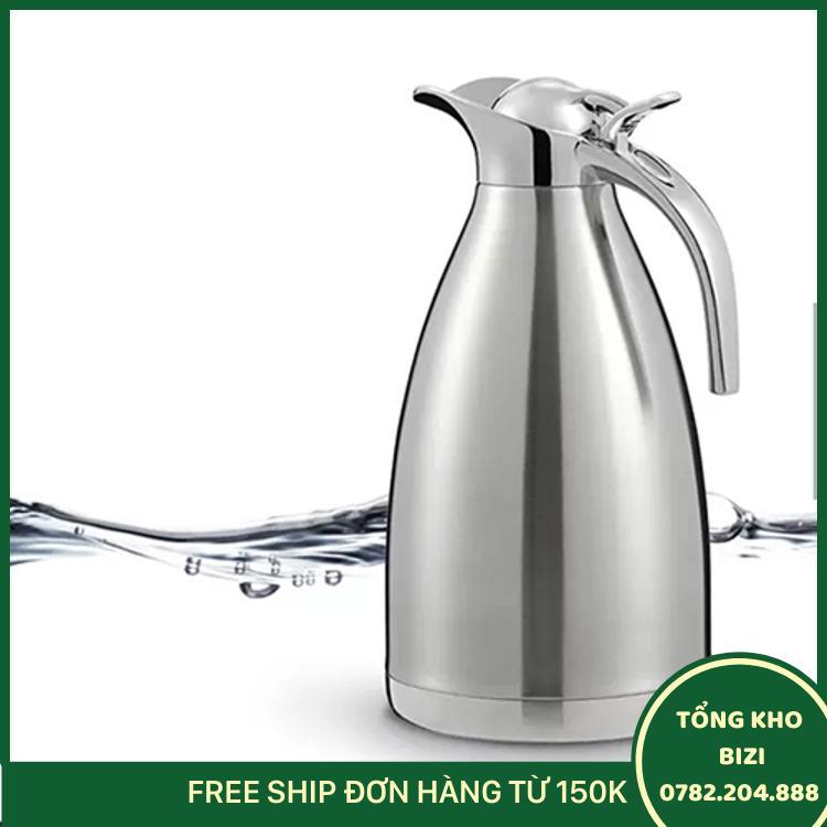 Bình Inox 2L Đựng Nước Giữ Nhiệt , Bình Giữ Nhiệt Có Quai. - Free Ship Toàn Quốc