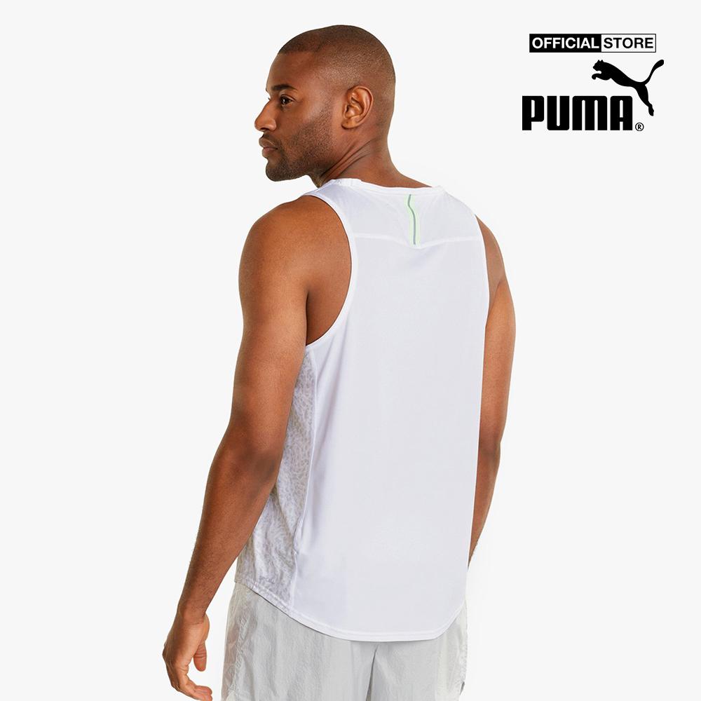 PUMA - Áo ba lỗ thể thao nam phối logo hiện đại 521672