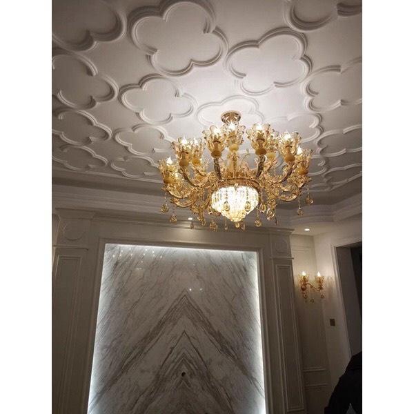 Đèn chùm thả trần phale cao cấp cho phòng khách biệt thự,nhà hàng,khách sạn spa phong cách hiện đại sang trọng