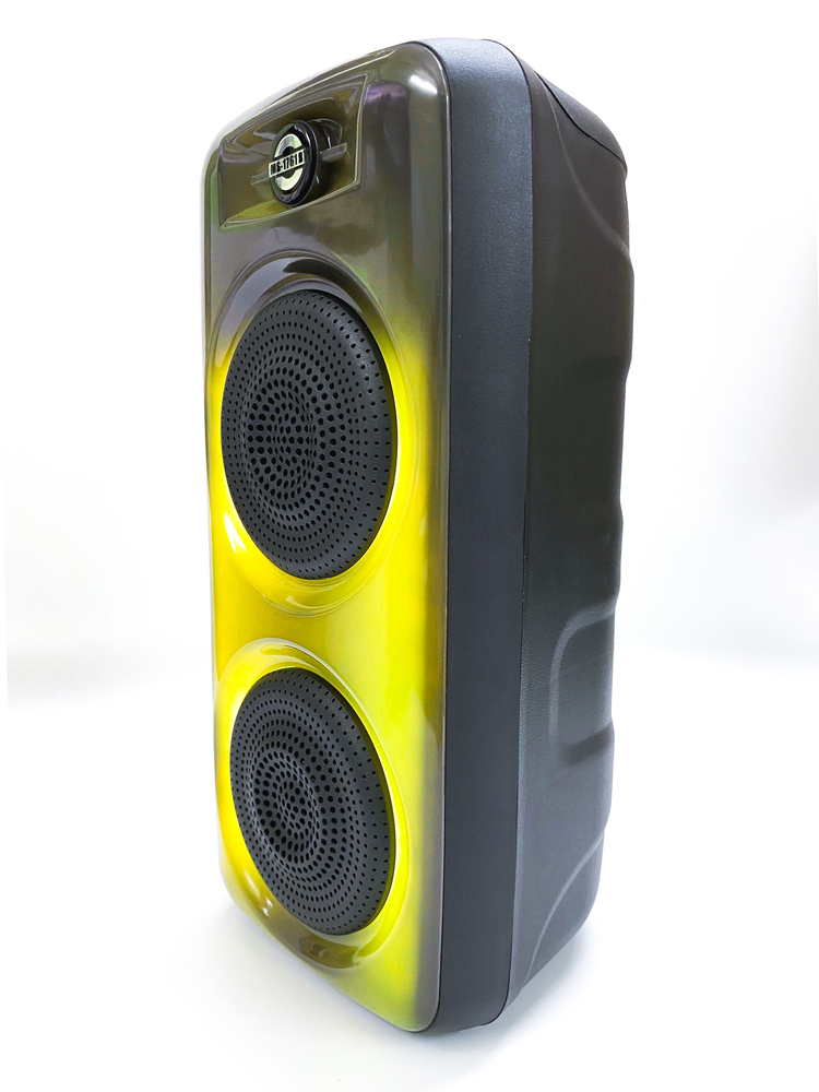 Loa Bluetooth MS-1761BT với đèn led RGB âm thanh bass mạnh tích hợp khe cắm thẻ nhớ, USB và có thể karaoke