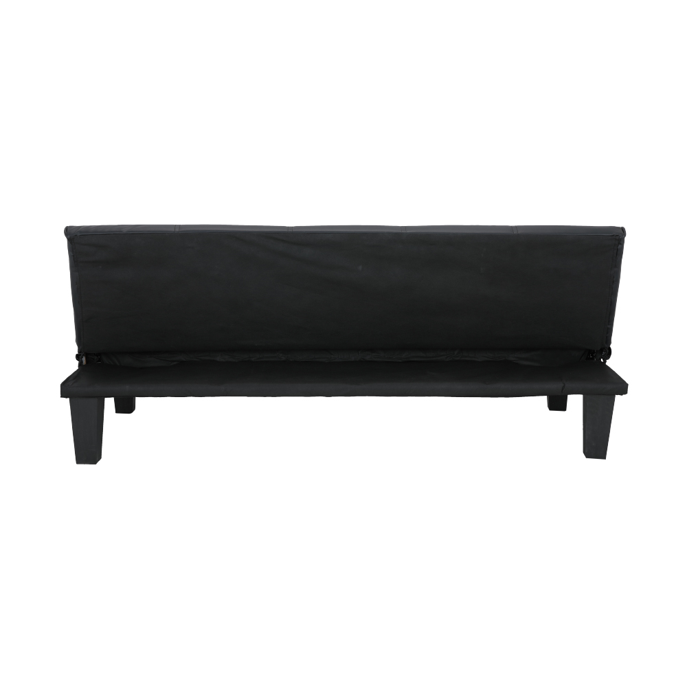 Ghế sofa giường đa năng DAY DREAM khung gỗ, đệm bọc da PVC cao cấp màu đen, tựa lưng ngả 3 cấp độ | Index Living Mall -  Phân phối độc quyền tại Việt Nam