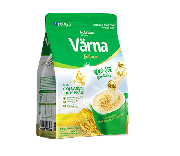 Ngũ cốc dinh dưỡng Varna Calcium 400g- Xương chắc cơ khỏe