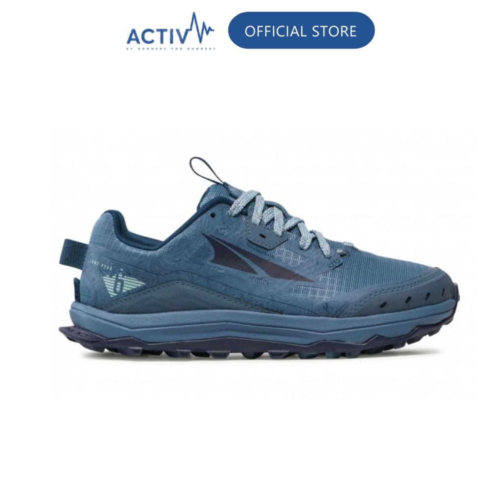 Giày Chạy Địa Hình Nữ Altra Lone Peak 6 Navy Lightblue