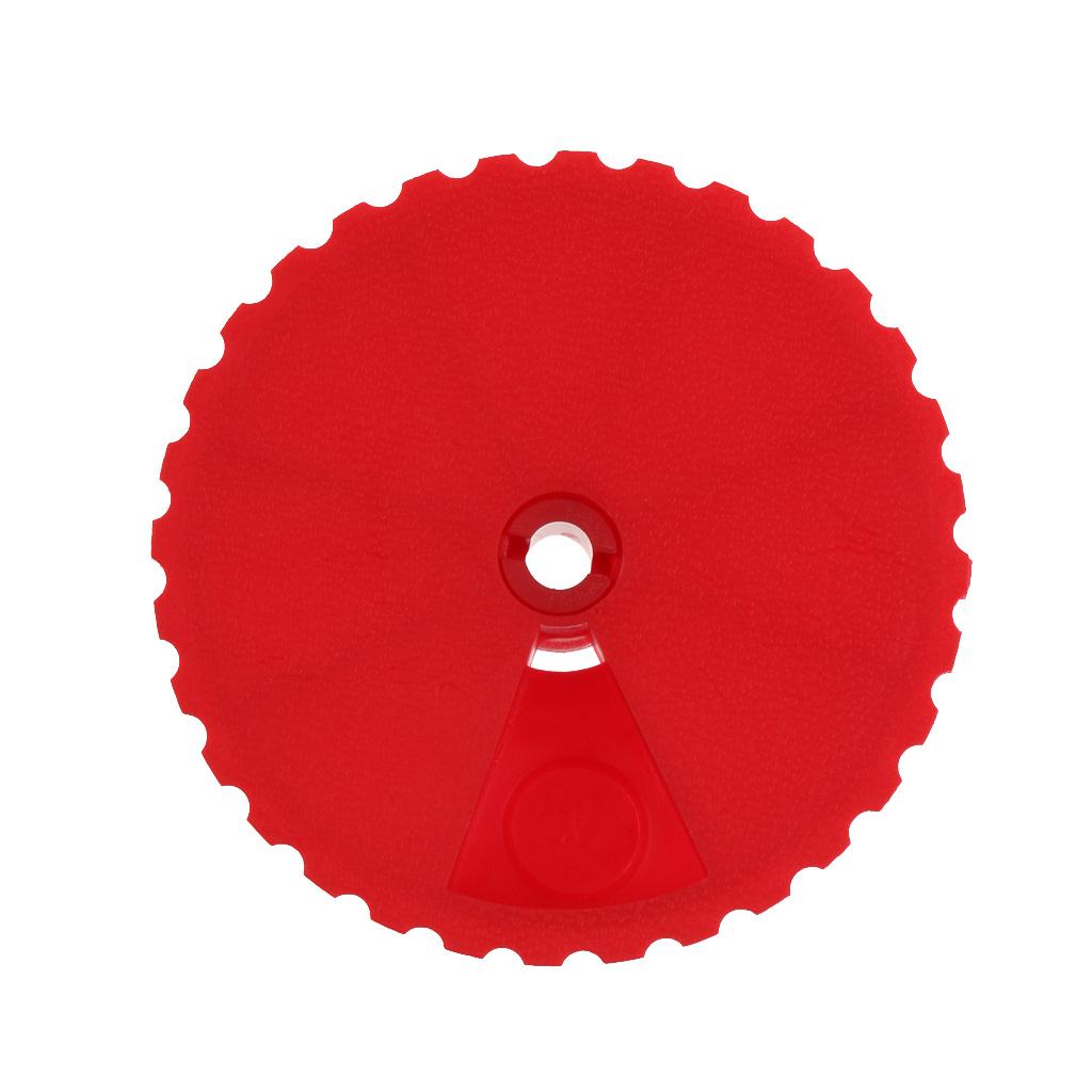 Plastic Fishing Sinker Weights Storage Portable Terminal Fishing Tackle Red