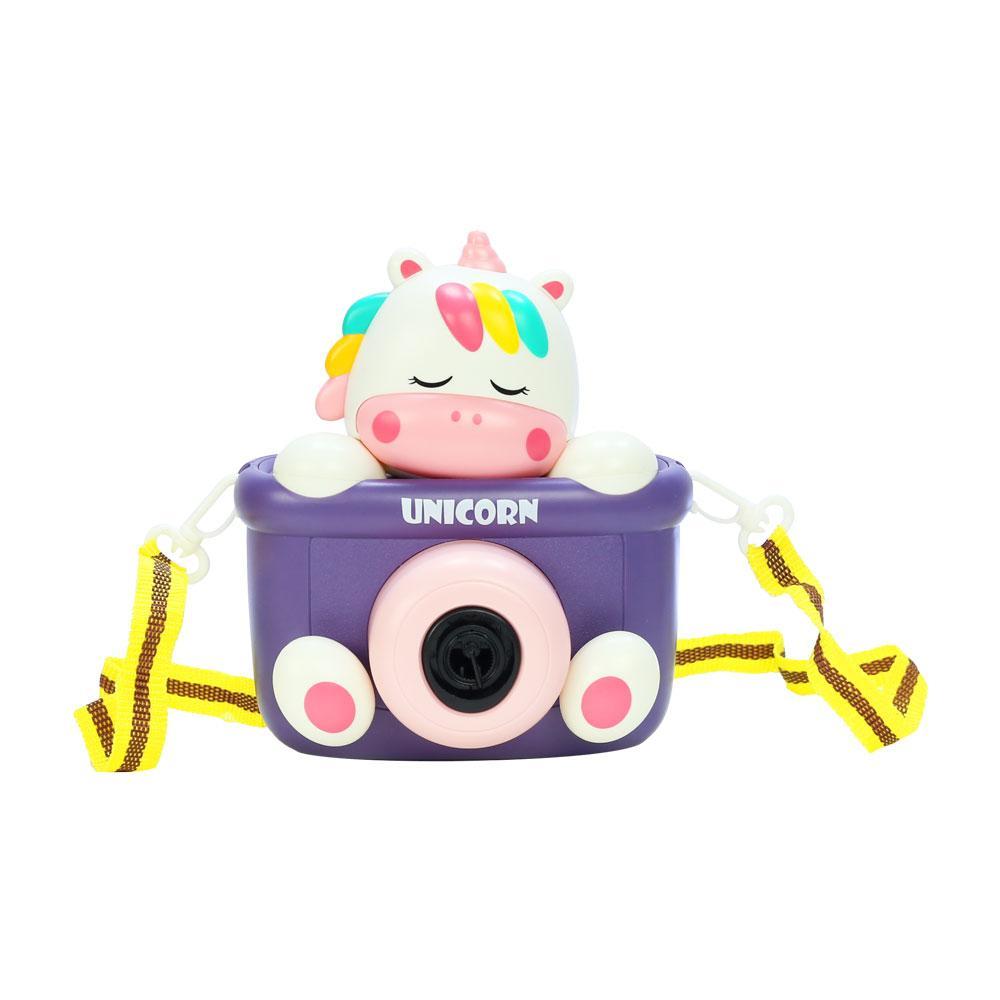 Đồ Chơi Máy Ảnh Phun Bong Bóng Kỳ Lân - Champion Games BBHG0093U