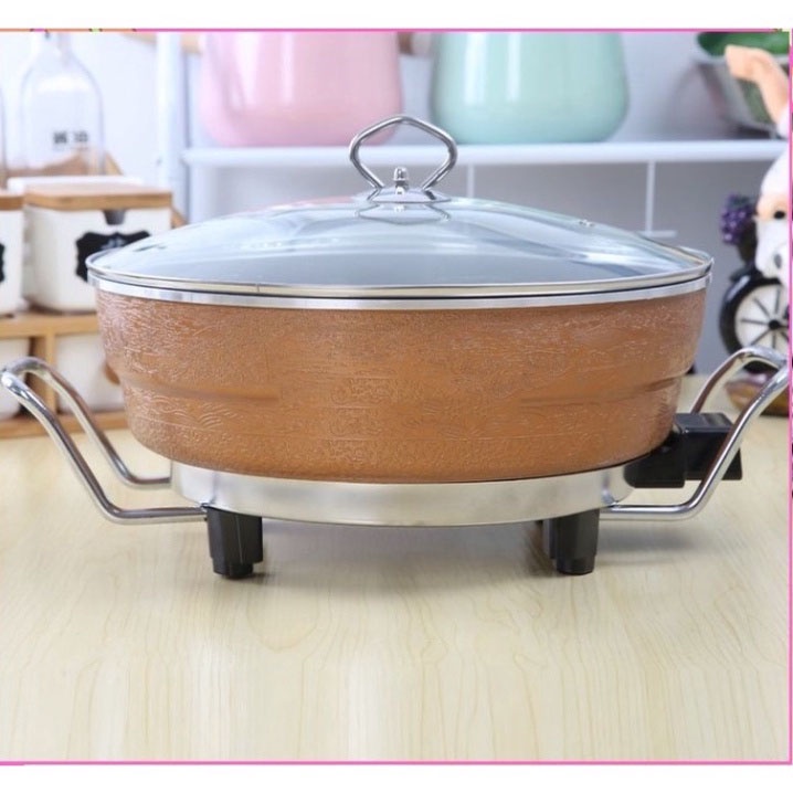 Nồi Lẩu Điện Đa Năng, Chảo Nồi Lẩu Đa Năng Cao Cấp Công Nghệ Nhật Bản - Hàng Chính Hãng Asstar