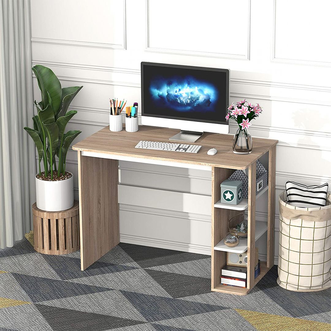 Bàn làm việc tại nhà nhỏ gọn thiết kế đẹp SMLIFE Daikun