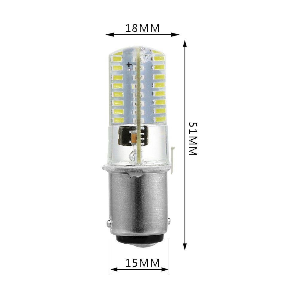 Bóng Đèn Led Ba15D 2.6w 3014 64smd 110 / 120v / Nhiều Màu Sắc Tiết Kiệm Năng Lượng