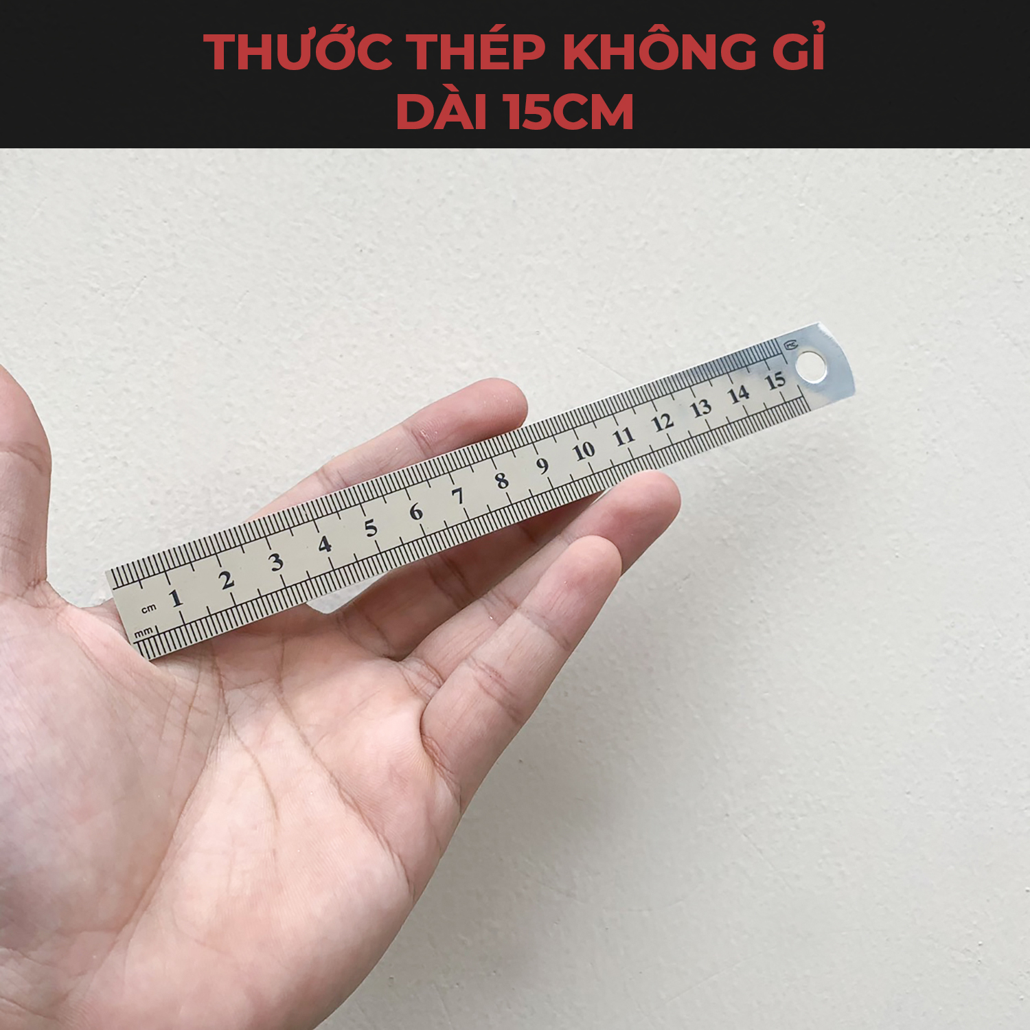 Thước đo thẳng thép không gỉ siêu bền