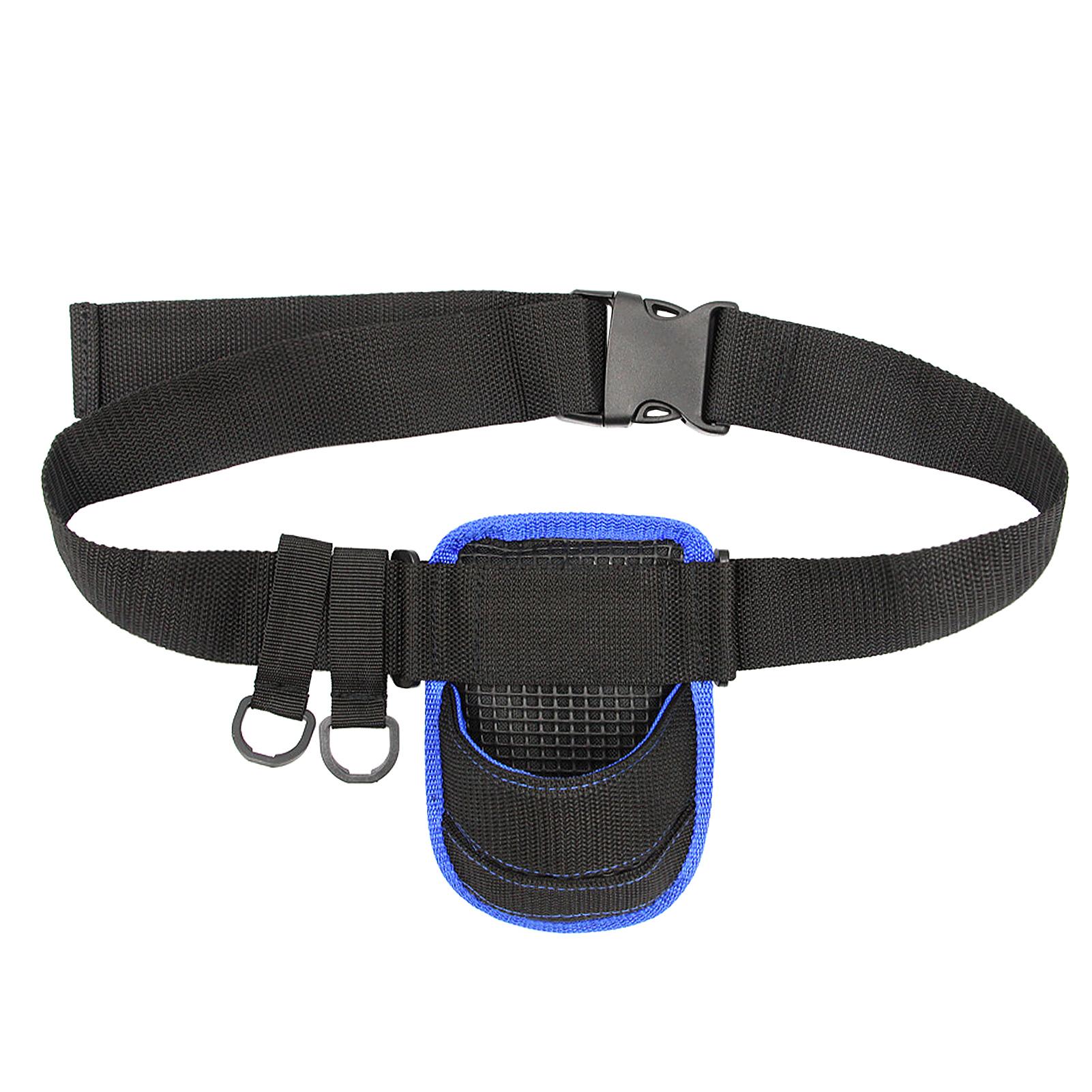 Fishing Rod Support Belt Adjustable Fishing Pole Oxford Waist Belt Fishing Tackle Holder Padded Waist Belt